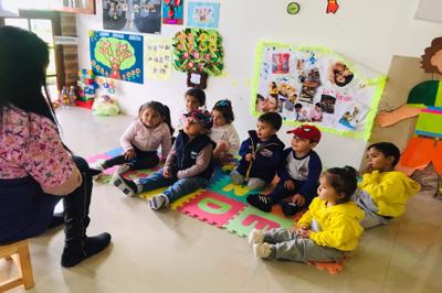 Inteligencia Espacial en Centro Infantil Gardner Mini Academy en Conocoto Valle de los Chillos